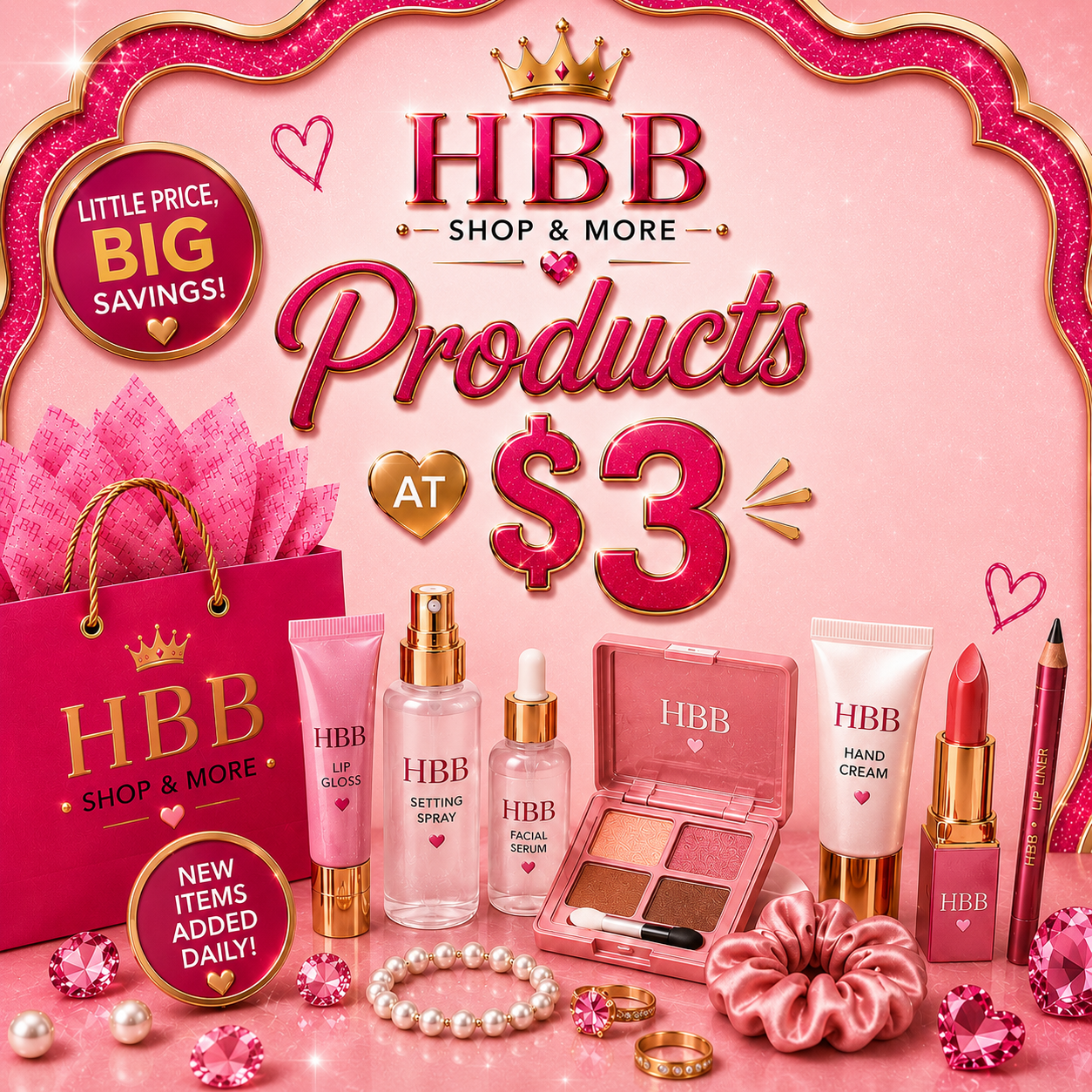 Products at $3