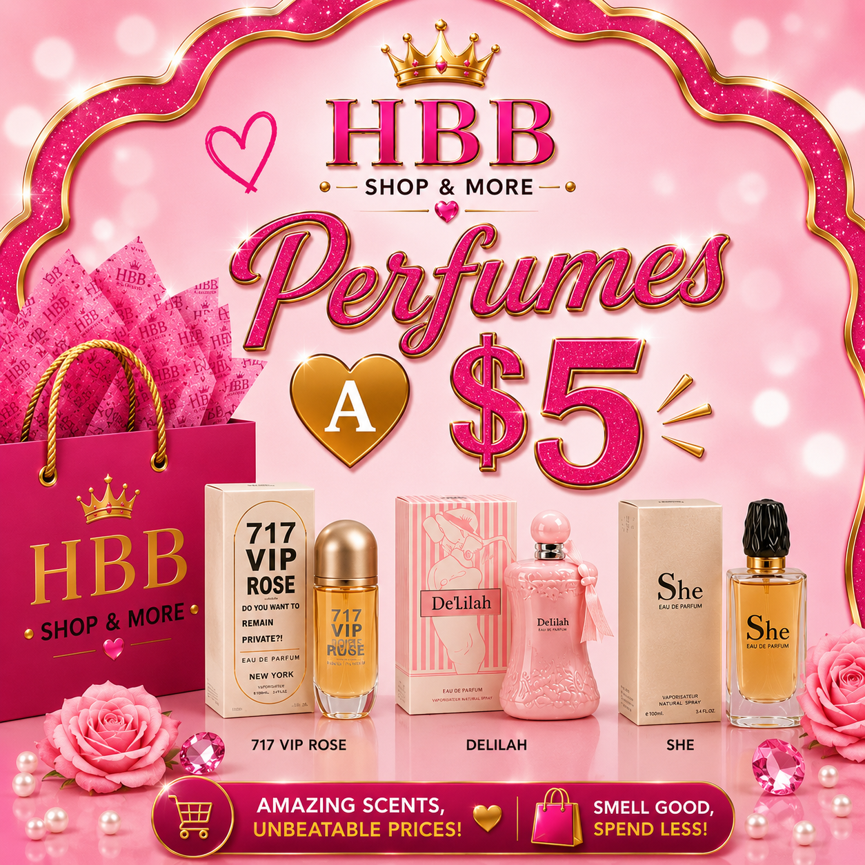 Perfumes a $5