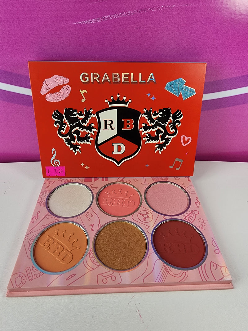 Girabella RBD Blush Makeup Pallet