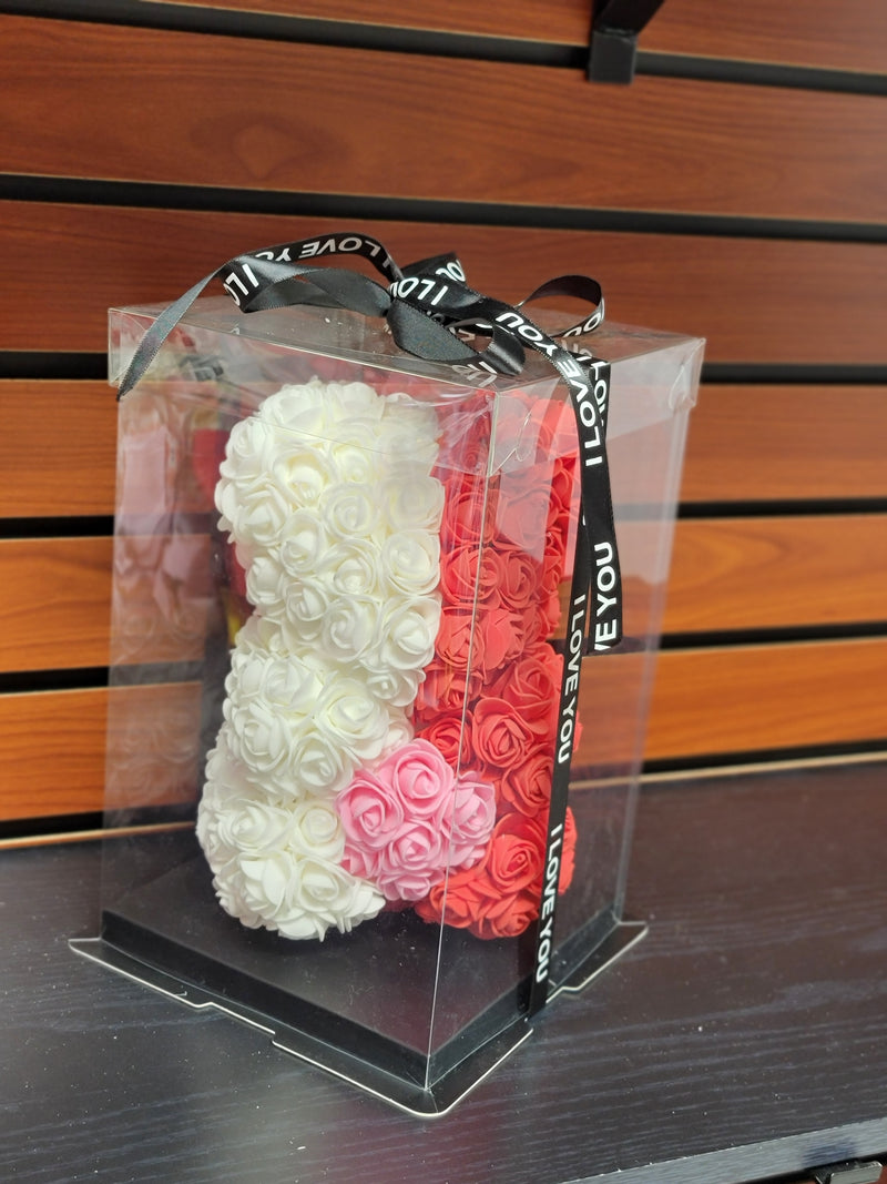 Valentine Bear in a Case