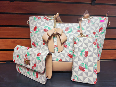 Cherry Designs Fashion Bag 3pcs